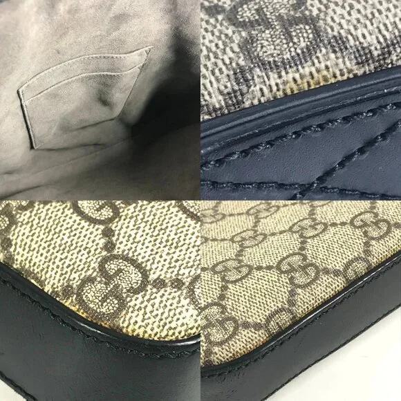 GUCCI 406374 GG Supreme logo Bags Crossbody Messenger Bags Shoulder Bag - Picture 15 of 15